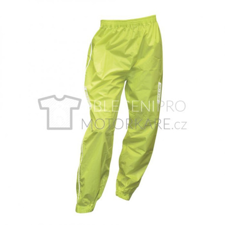 Moto kalhoty do deště Biketec žluté