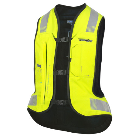 Moto Airbagová vesta Helite e-Turtle HiVis