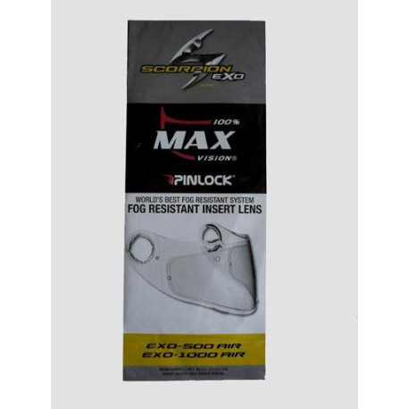 Pinlock 70 na plexi SCORPION EXO-490/500/1000 čirý