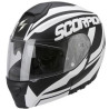 Moto přilba SCORPION EXO-3000 AIR SERENITY černá matná/bílá lesklá