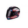 Moto přilba SCORPION EXO-1200 AIR FULGUR černo/bílo/červená