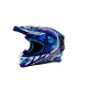 Moto přilba SCORPION VX-21 AIR FURIO modro/bílá