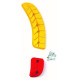 Slidery FORMA DOMINATOR COMP SM FORC110-1111 červeno žluté