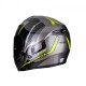 Moto přilba SCORPION EXO-3000 AIR CREED titanovo/černo/neonově žlutá