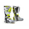 Moto boty FORMA PREDATOR 2.0 šedo/bílo/žluté fluo