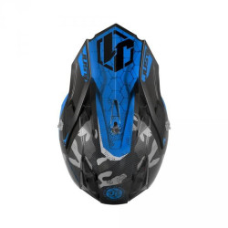Dětský kšilt JUST1 J32 PRO SWAT camo fluo modrý
