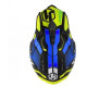 Kšilt JUST1 J12 VECTOR fluo žluto/modro/carbon
