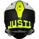 Moto přilba JUST1 J18 PULSAR neonově žluto/bílo/černá