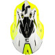 Moto přilba JUST1 J18 PULSAR neonově žluto/bílo/černá