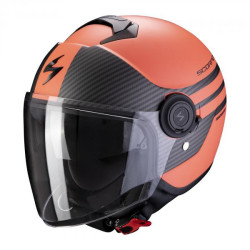 Moto přilba SCORPION EXO-CITY MODA matná červená