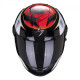 Moto přilba SCORPION EXO-490 TOUR bílo/červená