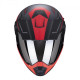 Moto přilba SCORPION ADX-1 TUCSON matná cementově šedo/červená