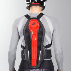 Chránič páteře a hrudi ZANDONA HYBRID ARMOUR PRO X7 (168-177 cm) 2307 červený LEVEL2