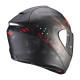 Moto přilba SCORPION EXO-1400 AIR ASIO matná černo/červená