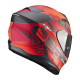 Moto přilba SCORPION EXO-520 AIR COVER matná černo/červená