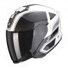 Moto přilba SCORPION EXO-S1 CROSS-VILLE bílo/černo/stříbrná