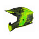 Moto přilba JUST1 J38 MASK matná neonově žluto/černo/zelená