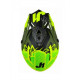 Moto přilba JUST1 J38 MASK matná neonově žluto/černo/zelená