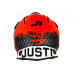 Moto přilba JUST1 J38 MASK matná neonově oranžovo/titanovo/černá