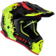 Moto přilba JUST1 J38 MASK neonově žluto/červeno/černá