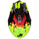 Moto přilba JUST1 J38 MASK neonově žluto/červeno/černá