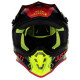 Moto přilba JUST1 J38 MASK neonově žluto/červeno/černá