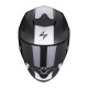 Moto přilba SCORPION EXO-R1 CARBON AIR MG matná černo/bílá
