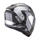 Moto přilba SCORPION EXO-1400 CARBON AIR ARANEA černo/bílá