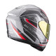 Moto přilba SCORPION EXO-1400 AIR ATTUNE šedo/černo/červená