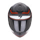 Moto přilba SCORPION EXO-1400 AIR VITTORIA matná černo/bílá