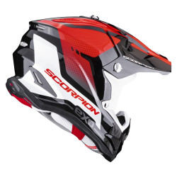 Moto přilba SCORPION VX-22 AIR ATTIS černo/červená