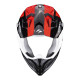 Moto přilba SCORPION VX-22 AIR ATTIS černo/červená