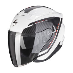 Moto přilba SCORPION EXO-230 FENIX perleťová černo/bílá