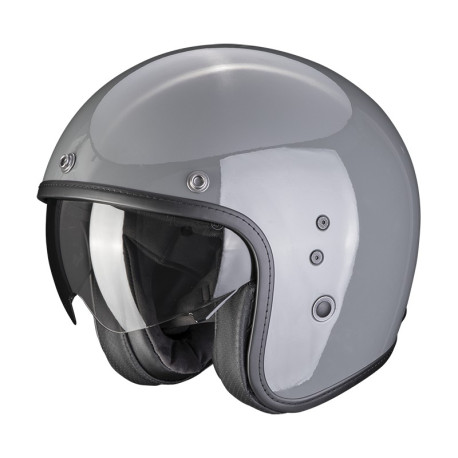 Moto přilba SCORPION BELFAST EVO solid cementová šedá