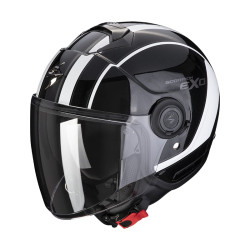 Moto přilba SCORPION EXO-CITY SCOOT černo/bílá