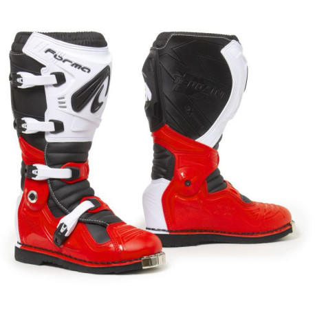Moto boty FORMA TERRAIN EVOLUTION TX červeno/bílé