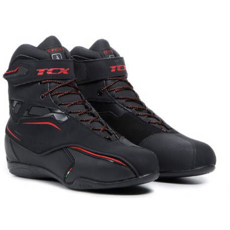 Moto boty TCX ZETA WP černo/červené