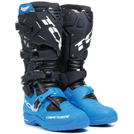 Moto boty TCX COMP EVO 2 MICHELIN® černo/modré