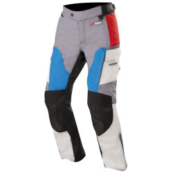 Kalhoty ANDES DRYSTAR HONDA kolekce, ALPINESTARS (šedá/červená/modrá)