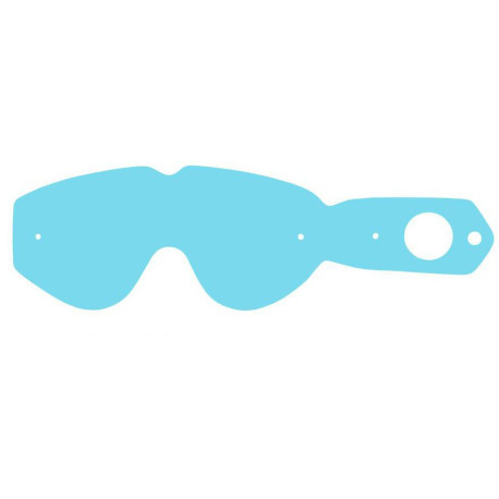 Strhávací slídy plexi pro brýle PROGRIP, Q-TECH (50 vrstev v balení, čiré)