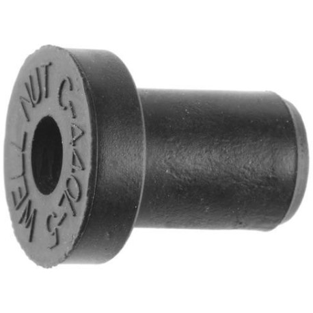 Gumová matice se závitem M4 x 0,7 mm (sada 5 ks), Tourmax