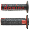 Gripy A360 (offroad) délka 120 mm, DOMINO (černo-červené)