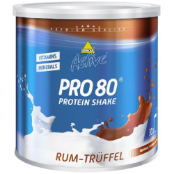 Protein ACTIVE PRO 80 / 750g rumová pralinka (Inkospor - Německo)