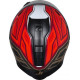 Moto přilba JUST1 J-GPR INSTINCT carbon neonově červená