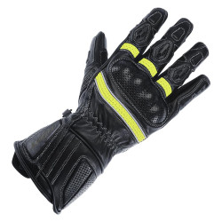 Moto rukavice Buse Pit Lane Pro černé / žluté dámské