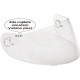 HJC plexi HJ-17 Pinlock smoke