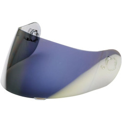 HJC plexi HJ-33 Pinlock mirror blue