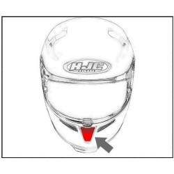 HJC ventilace C70 Ústní Curves MC1/MC27
