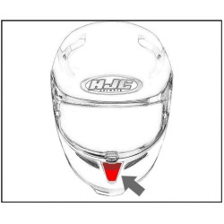 HJC ventilace C90 Ústní black