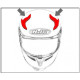 HJC ventilace CS-15 Horní white